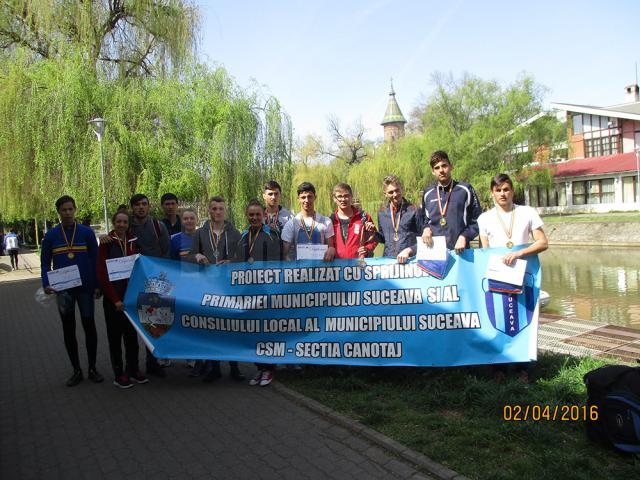 Patru canotori de la CSM Suceava au prins loturile naționale pentru europenele și monialele de juniori I