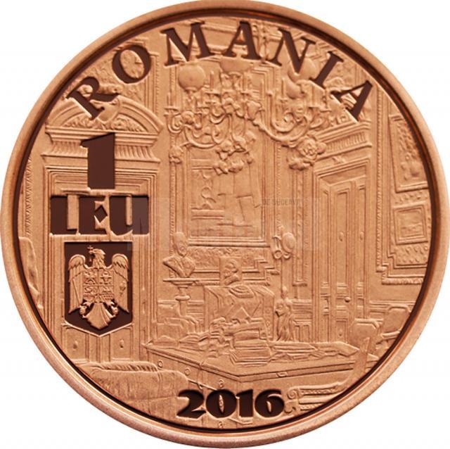 Guvernatori ai Băncii Naţionale a României - tombac cuprat – avers