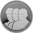 Set de monede: „Guvernatori ai Băncii Naţionale a României - Ion I. Câmpineanu, Mihail Manoilescu şi Ion I. Lapedatu”