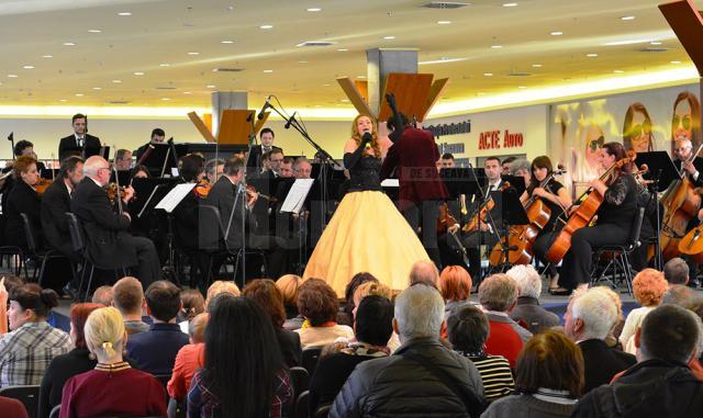 Artiştii Filarmonicii Botoşani şi soprana Mediana Vlad, în concert la Iulius Mall Suceava