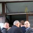 Ou aruncat în geamul Casei Culturii Suceava, înainte de sosirea lui Traian Băsescu la un eveniment PMP