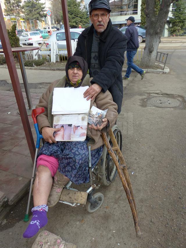 Maria Cherar şi concubinul acesteia, Mihai Puşcaşu, susţin că au nevoie de protecţie din partea poliţiei pentru ca femeia să se poată prezenta pentru a depune mărturie