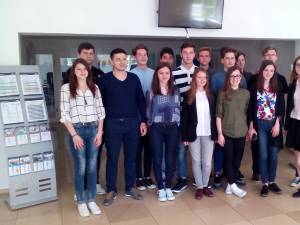 Tinerii fălticeneni efectuează un stagiu de formare profesională în domeniul web designului şi al comerţului electronic la o instituţie de profil din Germania