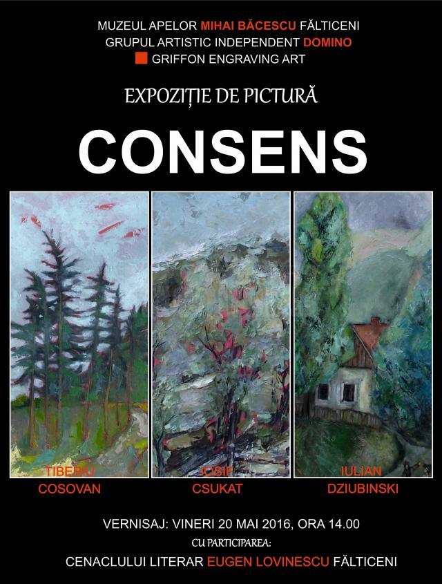 Expoziţia de pictură „Consens”