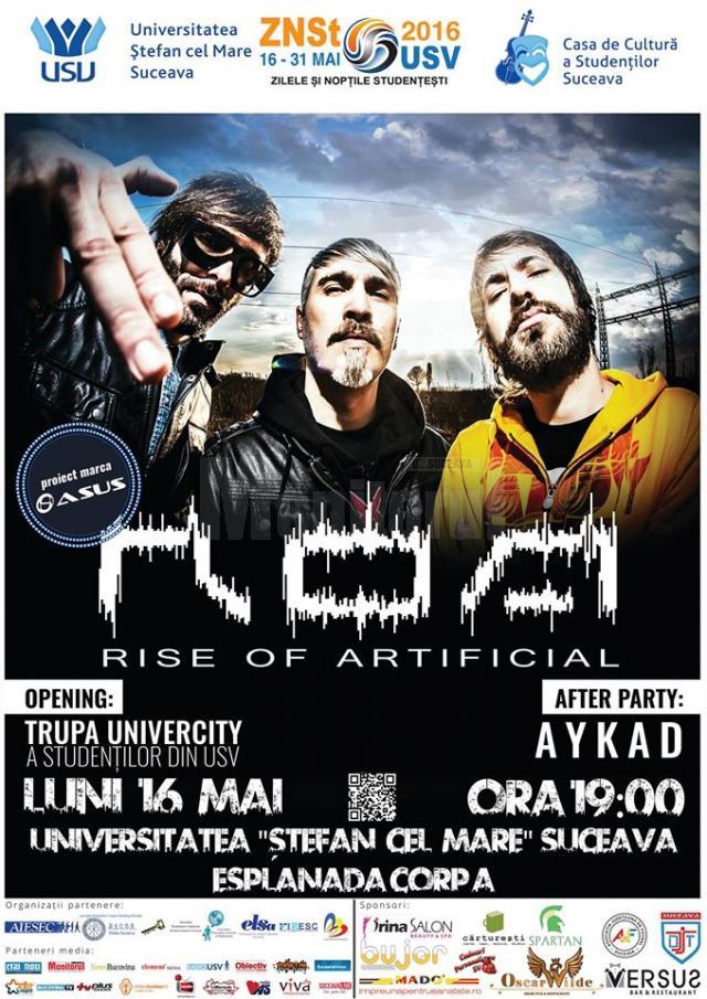 Concert ROA, în această seară, la Universitatea din Suceava