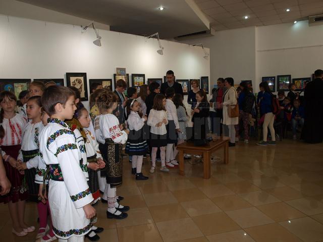 Premierea copiilor participanţi la expoziţia „Lumina Învierii”