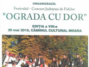 Festivalul-concurs judeţean de folclor „Ograda cu dor”, la Moara