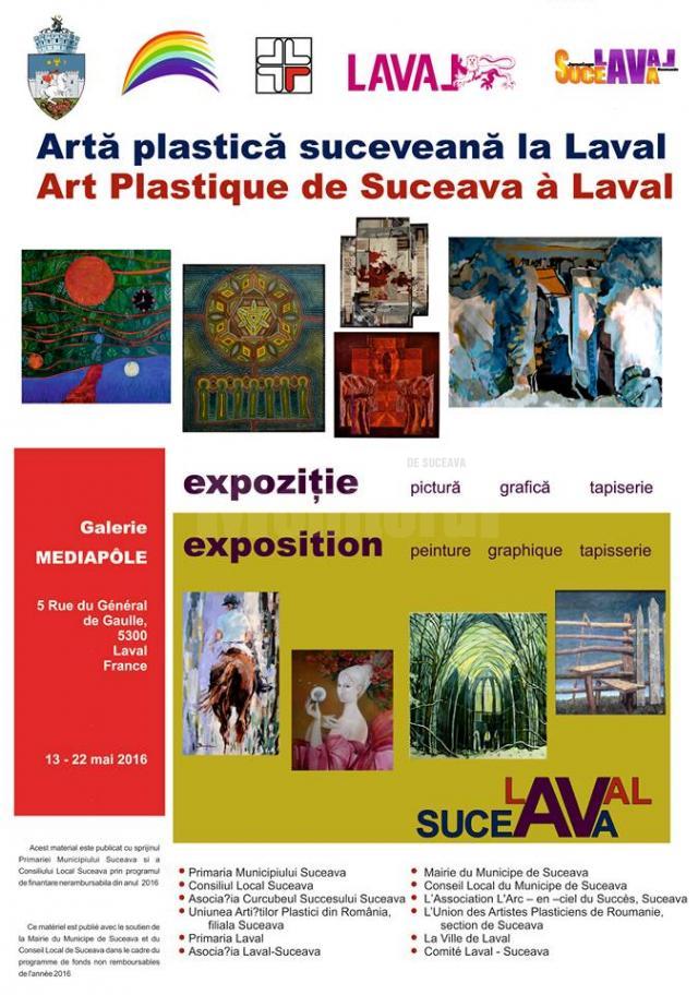 Artă plastică suceveană la Laval