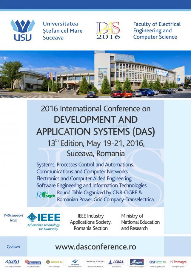 Conferinţa Internaţională „Development and Application Systems”, la USV