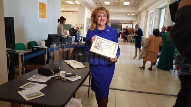 Sanda-Maria Ardeleanu a primit Diploma de merit „Dimitrie Cantemir”