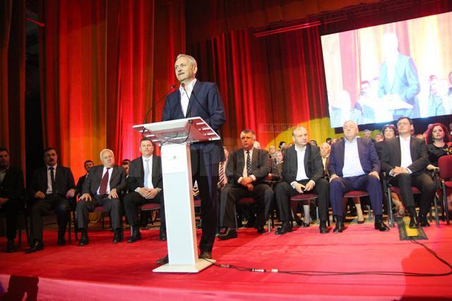 Dragnea le cere PSD-iştilor suceveni să rămână partidul dominant în judeţ