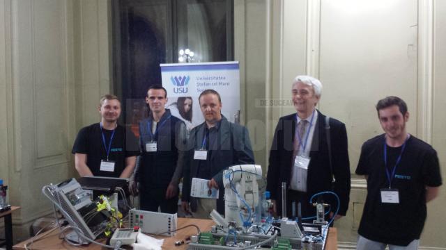Echipa USV este nominalizată de juriul ZEM pentru primul loc în proba Sisteme mecatronice cu robot industrial