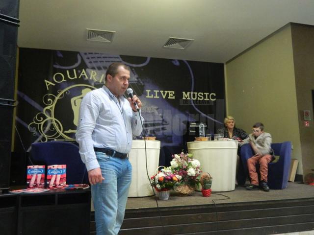 Volumul „Numărătorul de paşi”, lansat la Aquarius Center din Câmpulung Moldovenesc