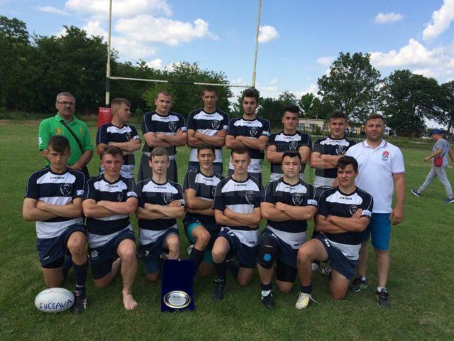 Echipa de rugby în 7 sub 19 ani LPS Suceava a ocupat locul patru pe țară
