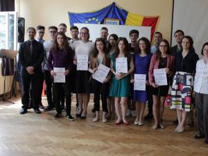 Diplome de cunoaştere a limbii germane, pentru elevi ai Colegiului „Petru Rareş“