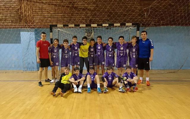 Echipa de handbal juniori IV CSU Suceava
