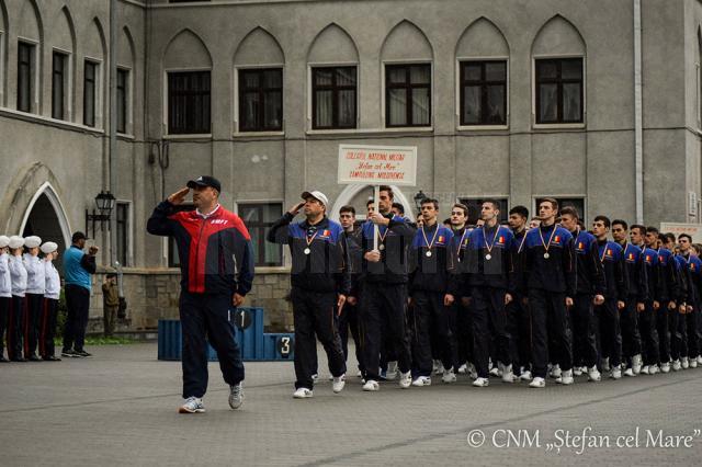 Locul I pentru Colegiul Militar Câmpulung Moldovenesc, la Olimpiada de vară a sportului militar liceal