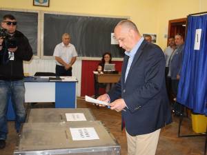 Băişanu a votat pentru schimbarea în bine a Sucevei