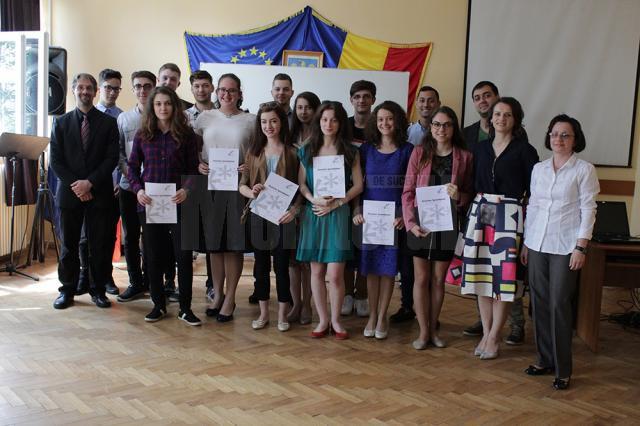 Tinerii au primit certificate Deutsche Sprachdiplom