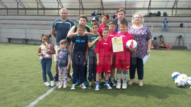 Sărbătoarea fotbalului a adunat la un loc peste 80 de copii polonezi din satele Bucovinei