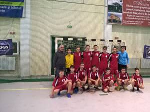 Echipa de handbal juniori III LPS Suceava, antrenată de Iulian Dugan