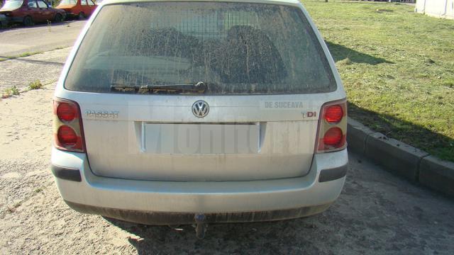 Volkswagen căutat de autorităţile italiene, descoperit în PTF Siret
