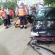 Accidentul s-a produs joi, în jurul orei 16.00, pe DJ 178, în satul Humoreni, comuna Comăneşti