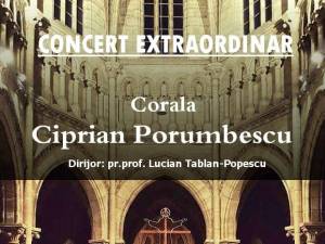 Corala „Ciprian Porumbescu”, în concert la Biserica “Sfântul Mina” din Suceava