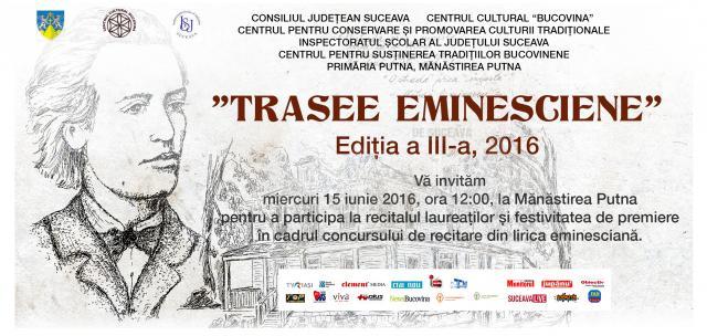 „Trasee eminesciene”, ediţia a III-a