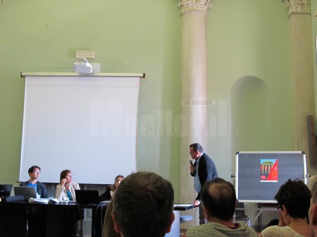 Şcoala Gimnazială Nr. 1 Suceava, la Bergamo - Italia, reprezentând România în competiţia internaţională Mathématiques sans frontières 2016