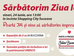 „Ziua universală a iei”, la Shopping City Suceava