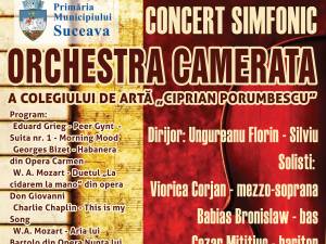 Concert simfonic cu Orchestra Camerata