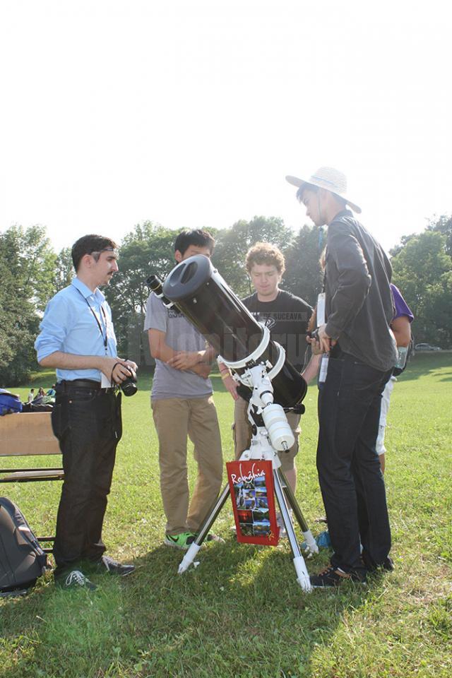 Observaţiile astronomice vor avea loc pe platoul Mănăstirii Dragomirna