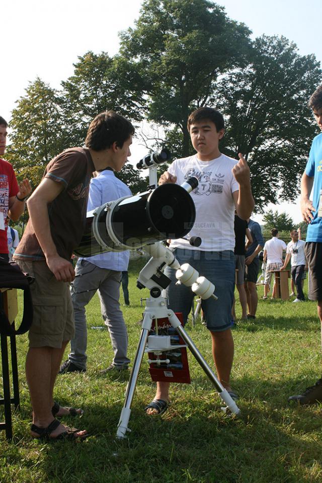 Observaţiile astronomice vor avea loc pe platoul Mănăstirii Dragomirna