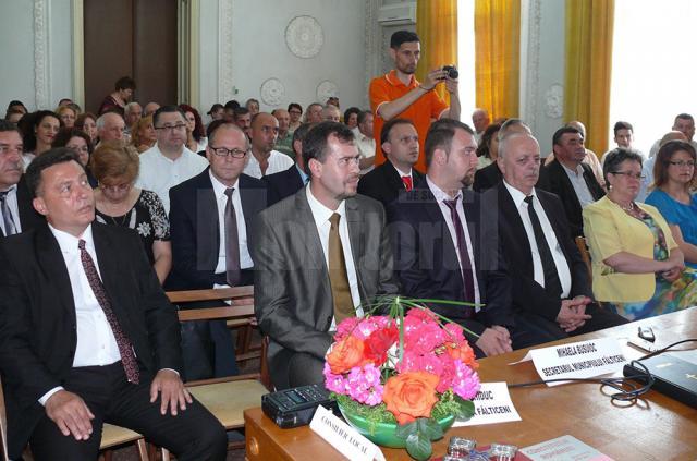 Şedinţa de constituire a Consiliului Local al municipiului Fălticeni