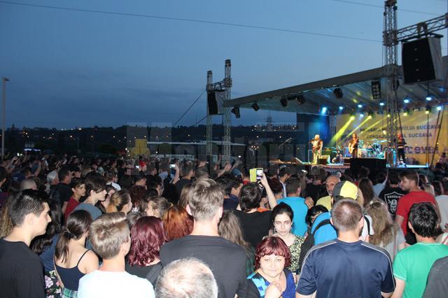Mii de spectatori la concertele dedicate Zilelor Sucevei