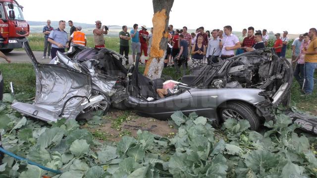 Un tânăr şi-a pierdut viaţa într-un grav accident la Milişăuţi