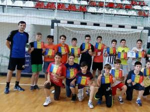 Echipa de handbal juniori IV de la CSU Suceava a ocupat locul cinci pe România
