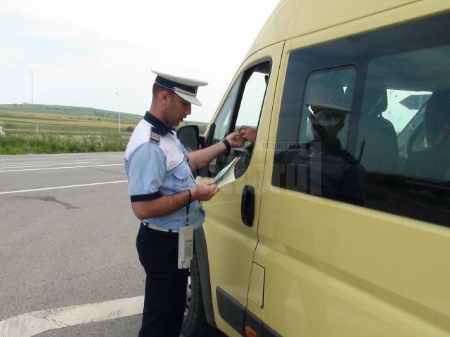 O nouă acţiune de control printre transportatori