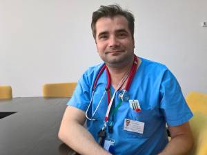 Dr. Radu Moisei, la Spitalul de Urgenţă Suceava