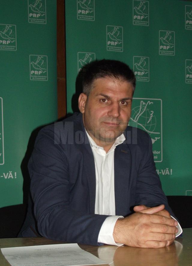 Emanuel Sorin Cioacă, președintele executiv al PRP