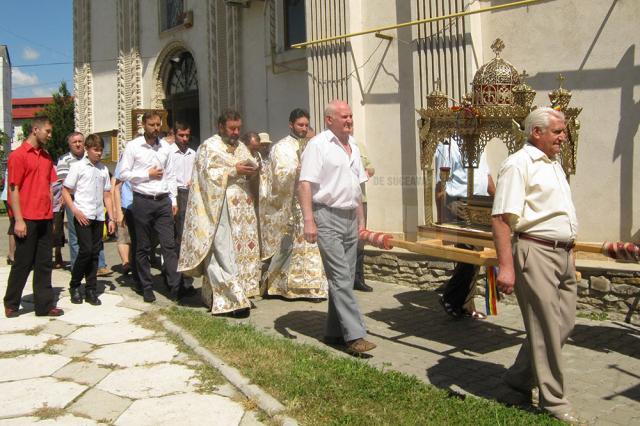 Procesiune religioasă premergătoare Zilelor municipiului Fălticeni
