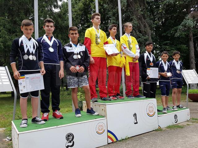 Sportivii din judeţ au reuşit 9 medalii la naţionalele de puşcă pentru juniori II