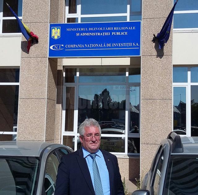 Primarul municipiului Suceava, Ion Lungu, a depus proiectul la Compania Naţională de Investiţii