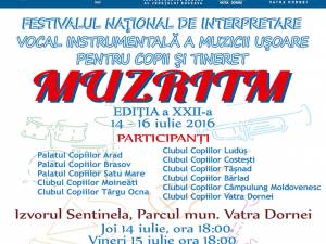 Festivalul Naţional de Interpretare Vocal-Instrumentală a Muzicii Uşoare pentru Copii „Muzritm”