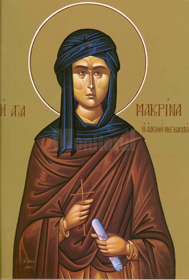 Sfânta Macrina, sora Sfinţilor Vasile cel Mare şi Grigorie de Nyssa