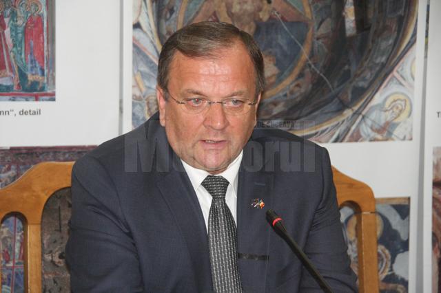 Preşedintele Consiliului Judeţean Suceava, Gheorghe Flutur