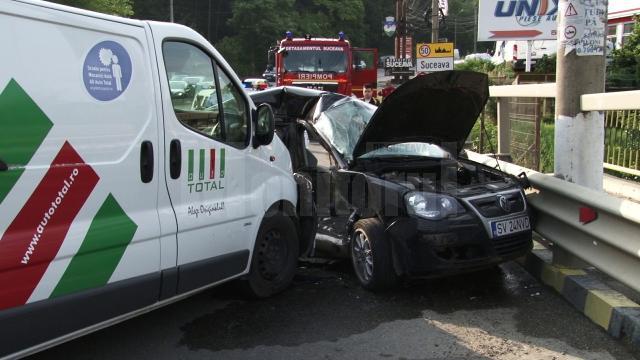Un tânăr a ajuns la spital în urma unui grav accident, la Şcheia