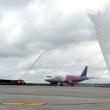 Aeronava Wizz Air a primit botezul pe Aeroportul „Ştefan cel Mare” din Suceava