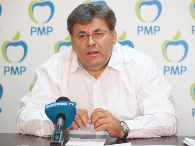 Preşedintele Organizaţiei Judeţene Suceava a PMP, Corneliu Popovici